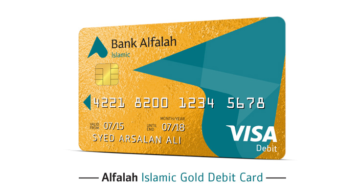 Alfalah Visa Islamic Gold Debit Card